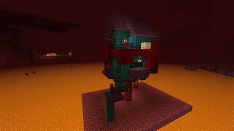 Image result for Nether Tree Build Minecraft