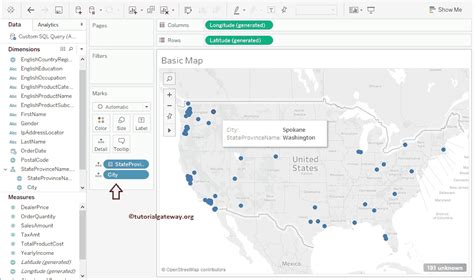 Image result for Line of Route Map Tableau Tutorial
