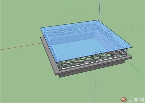 天井 采光井 景观小品3d模型下载_ID12238467_3dmax免费模型-欧模网