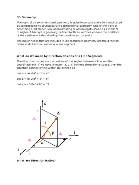 Image result for 3D Geometry Concepts