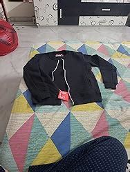 Buy fanideaz Cotton Blend Men's Black Full Sleeve Diamond Cut Bomber ...