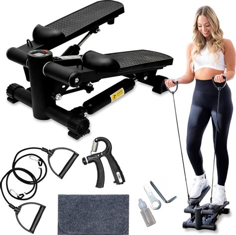 Amazon.com : Fitflex Mini Stepper with Resistance Bands – Portable ...