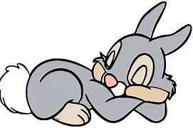 Image result for sleeping rabbit cartoon