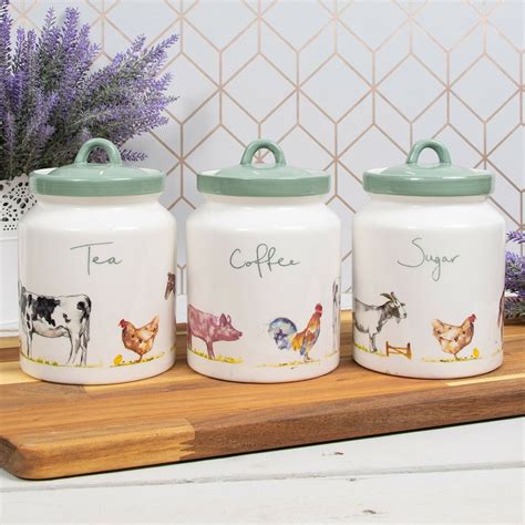 Country life farm coffee canister – Artofit