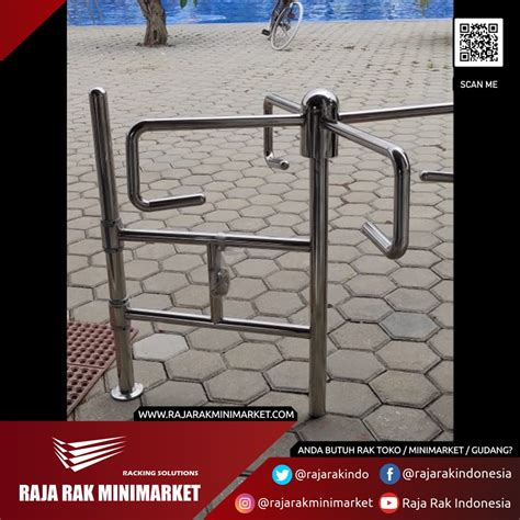 Pengiriman Pintu Putar Stainless, ke Karawang