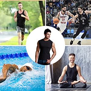 Buy SOLO Men’s Round Neck Cotton Muscle Tee Vest Casual Sleeveless ...