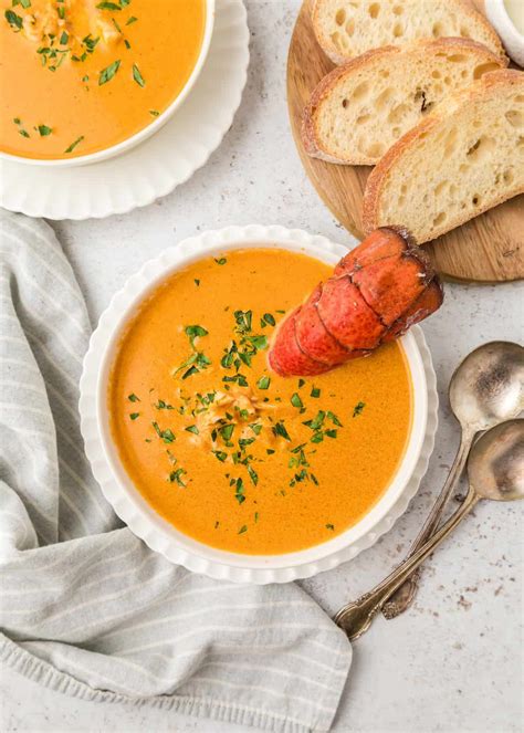 Cream Of Lobster Soup Recipe Lobster Bisque