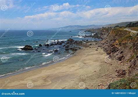 North Salmon Creek Beach stock image. Image of scenery - 168018333