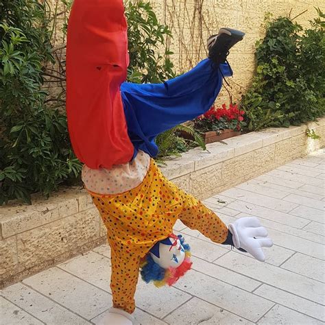 Upside Down Clown Costume