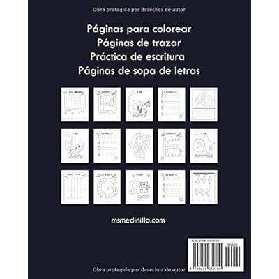 Aprender A Escribir Letras, Ejercicios de escritura | Ubuy India