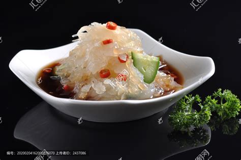 老醋蜇头,中国菜系,食品餐饮,摄影素材,汇图网www.huitu.com