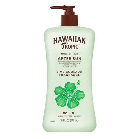 Hawaiian Tropic Lime Coolada After Sun Moisturizing Lotion 16 Oz ...