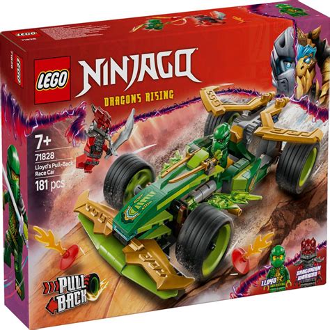 Lego 71828 Ninjago Lloyd's Pull-Back Race Car (181 Pieces) — Toycra
