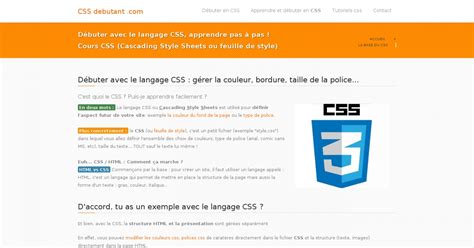 Image result for Cour Sur Le CSS
