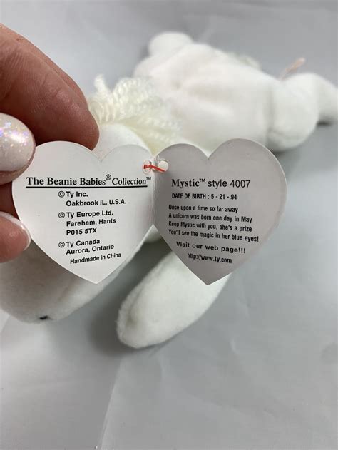 Ty Beanie Baby Unicorn - Mystic - Etsy