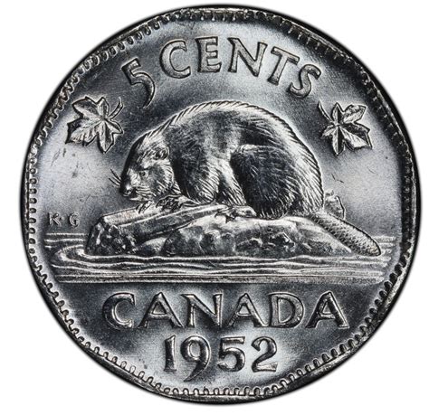 1952 Canadian Nickel — Canadian Coins