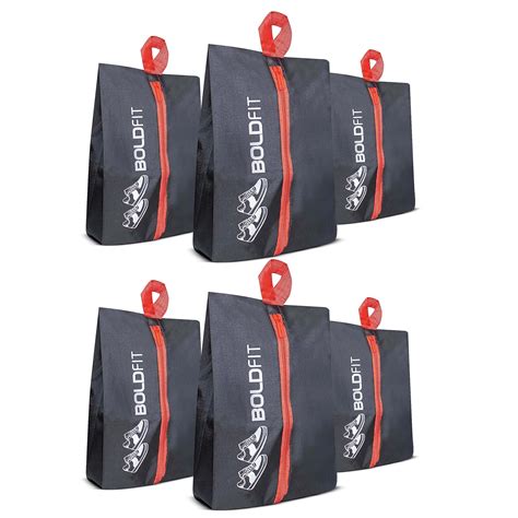 Boldfit Shoe Bag for Shoe with Zipper Organizer in Travelling Portable ...