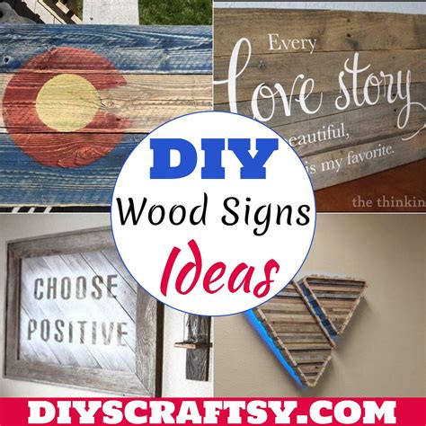 23 DIY Wood Signs Ideas For Home - DIYsCraftsy