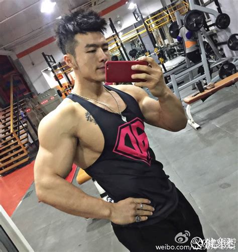 中国内蒙古肌肉帅哥Andrew·邓帅 健美肌肉男模 职业健身教练 东方帅哥 小鲜肉 腹肌 健身迷网
