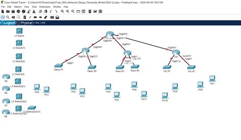 Image result for Packet Tracer Example