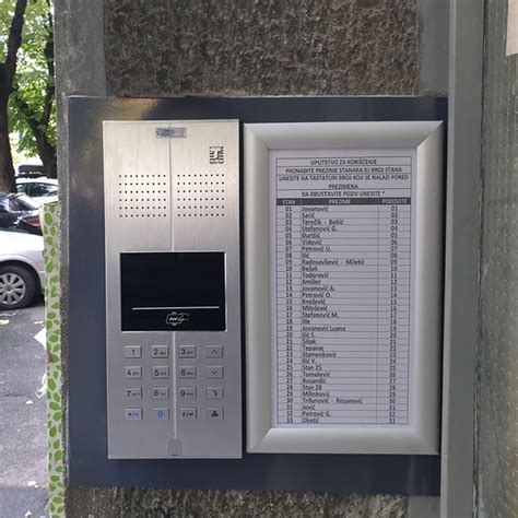 Audio interfon spoljna jedinica Q2C 887 | Volim svoj dom