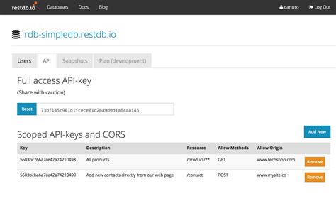 Use Cors for API 的图像结果
