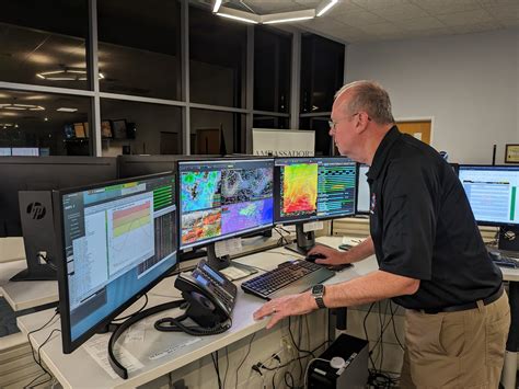 Weather Service director works midnight shift in forecasting first ...