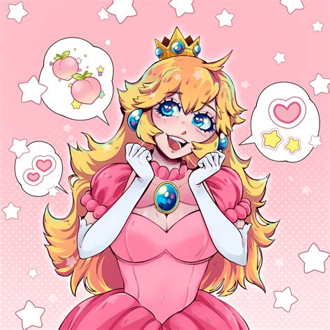 Princess Peach Fan Art