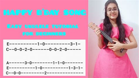 Happy Birthday Song Ukulele Notes at Linda Comstock blog
