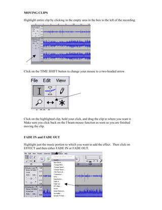 Image result for Audacity Instructions