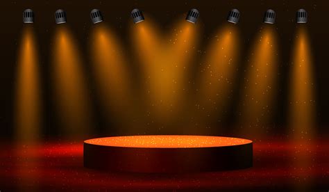 Gold lights rays scene background 3457010 Vector Art at Vecteezy