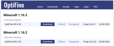 Image result for OptiFine Resource Pack 1.16.2 Tutorial