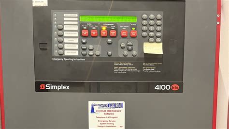 Simplex 4100ES Fire Alarm Panel Test 的图像结果
