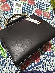 Buy MARK & KEITH Women Faux Leather Handheld Satchel Bag With Zip ...