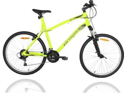BTWIN by Decathlon ROCKRIDER 340 YELLOW MTB CYCLE 26 T Mountain ...