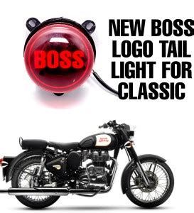 imad NEW BOSS LOGO DESIGN TAIL LIGHT FOR CLASSIC 350/500 Tail Light ...