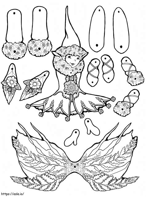 Printable Puppet coloring page