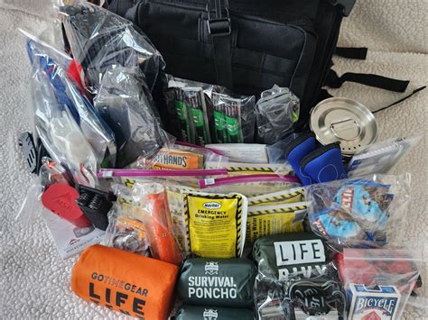 72-hour survival bag for 2 people "Read the full description of the ...