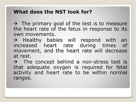 Fetal non stress test | PPTX