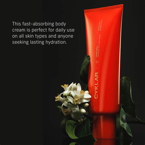 CYKLAR Nutrient Rich Body Cream. Naked Neroli & India | Ubuy