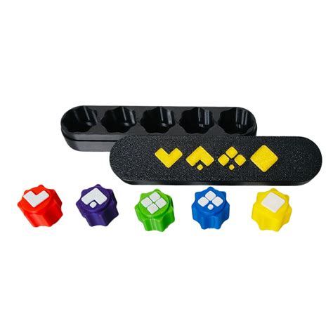 3D Printed Gonggi Stone Set With Box,2025 New Gonggi Jack Stone Pebbles ...