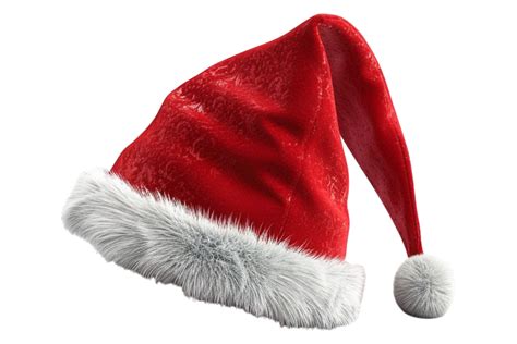 Santa hat alone against transparent background 47827593 PNG