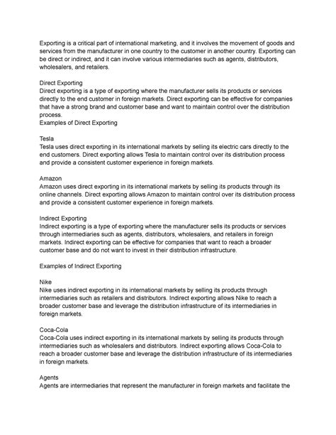 Direct Exporting 的图像结果