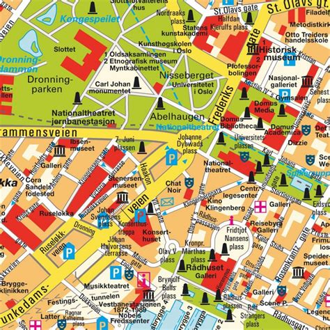 Oslo Tourist Map