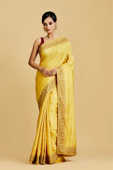 Kashmiri Work Saree – Aparnaa Sarees
