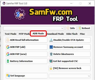 SamFw Tool 4.2 - Remove Samsung FRP one click DM FRP Tool - DM REPAIR TECH