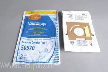 Kenmore 50570 Compact Canister Bags. 8 Pack. : Amazon.in: Home Improvement