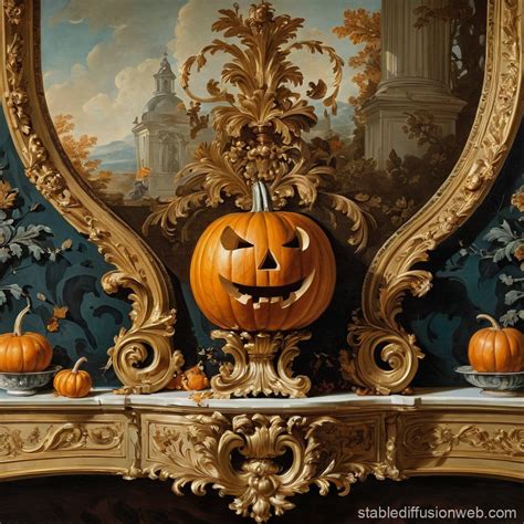 Halloween Oil Painting 1800s | Stable Diffusion Online