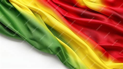 Premium Photo | Rastafarian Colors isolated on White Background