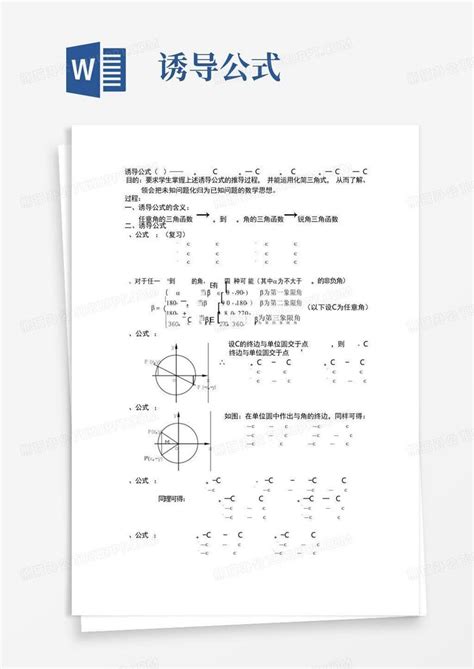 诱导公式 的图像结果